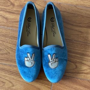 Del Toro Peace Sign Loafers